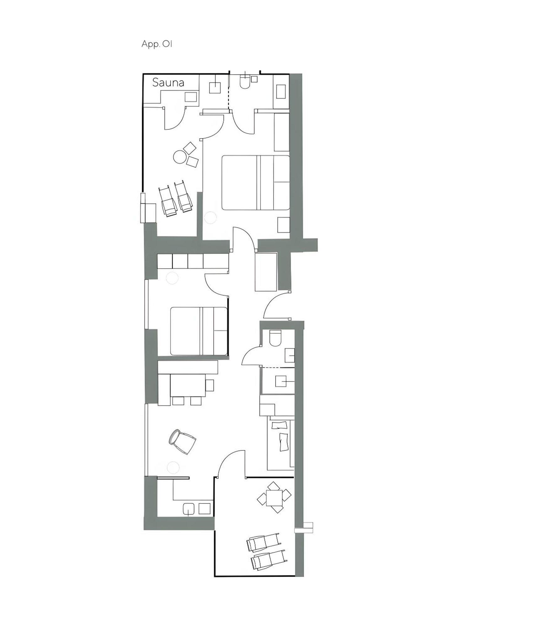 Oberfallerhof Apartment Oi 巴比亚诺 外观 照片